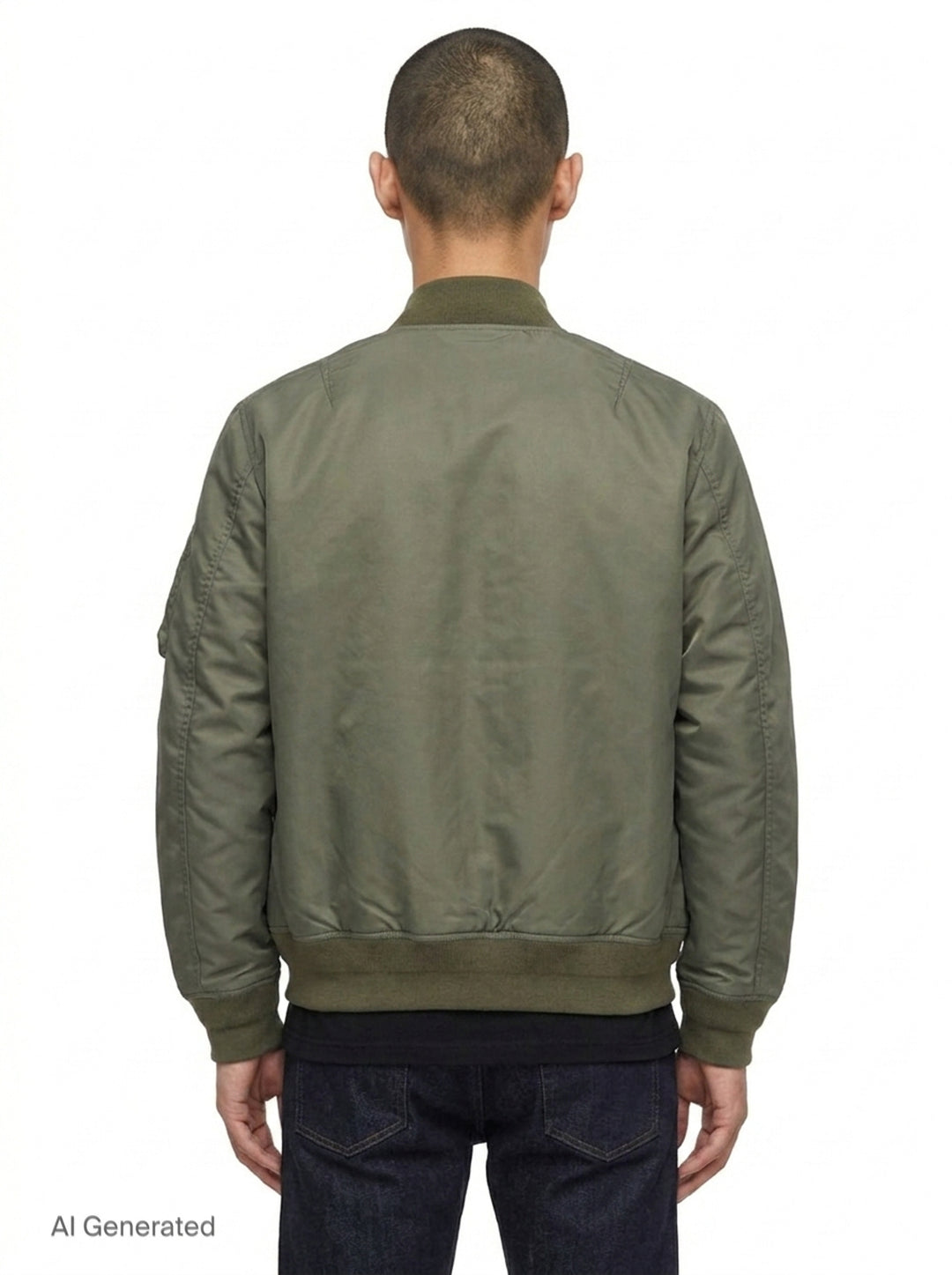 Nylon Twill Blouson Jacket | sacai | Club21 - back