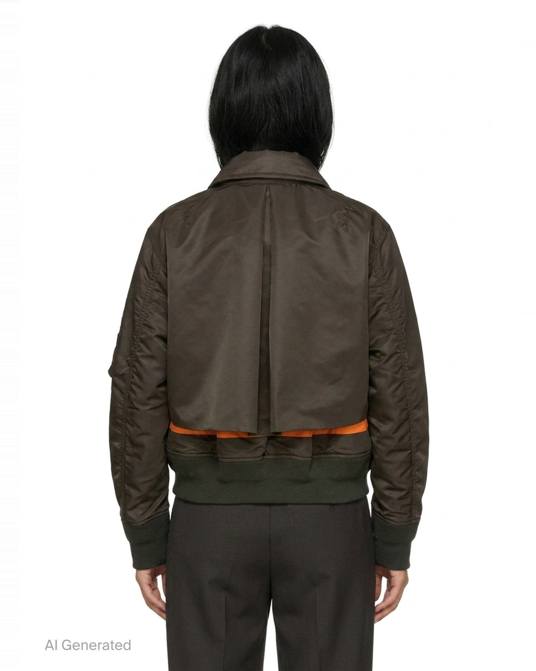 Nylon Twill Bomber Blouson | sacai | Club21 - back