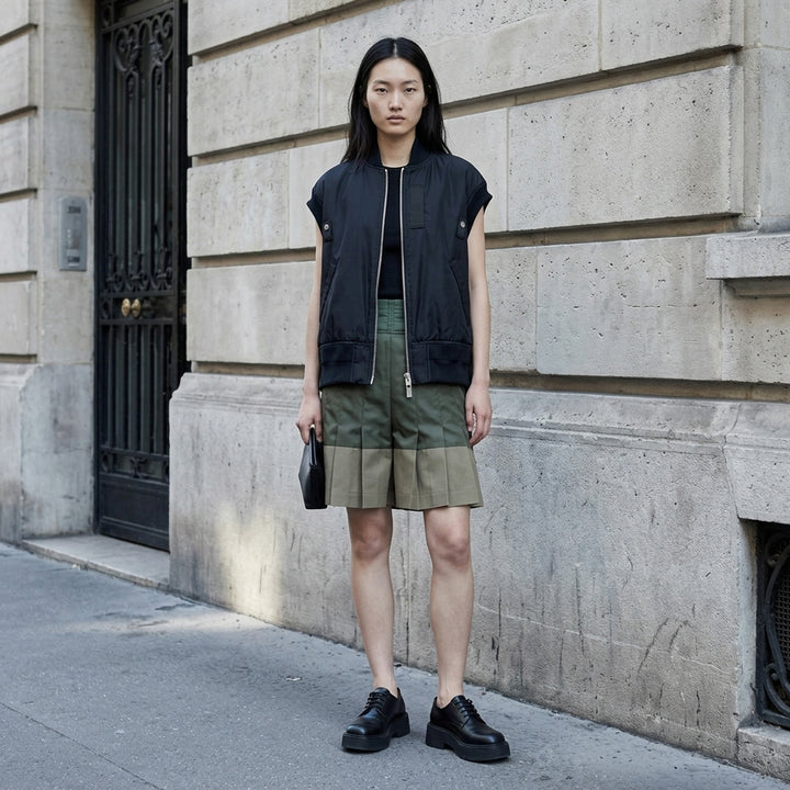 Nylon Twill Bomber Vest | sacai | Club21 - lifestyle