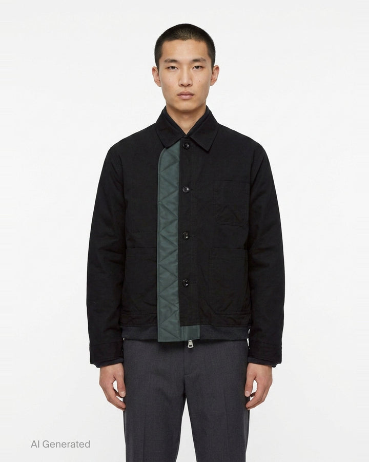 Nylon Twill Reversible Blouson | sacai | Club21 - front
