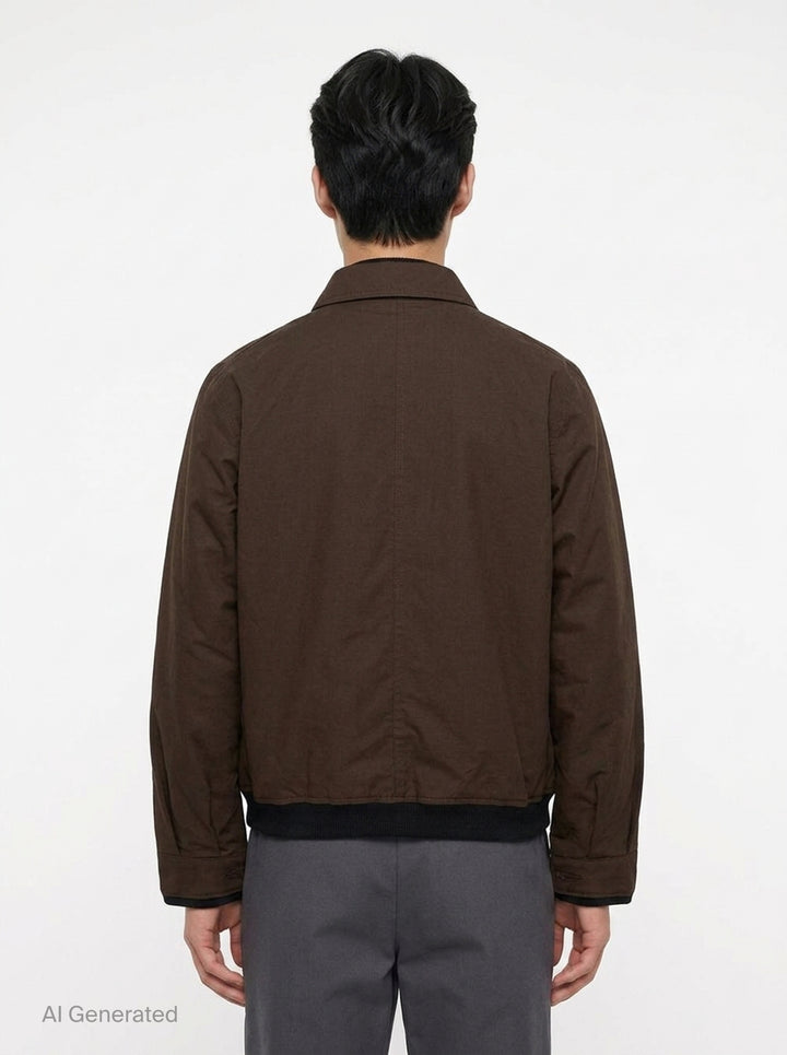 Nylon Twill Reversible Blouson | sacai | Club21 - back