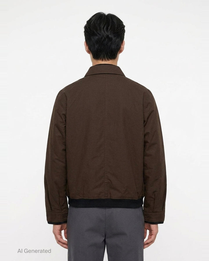 Nylon Twill Reversible Blouson | sacai | Club21 - back