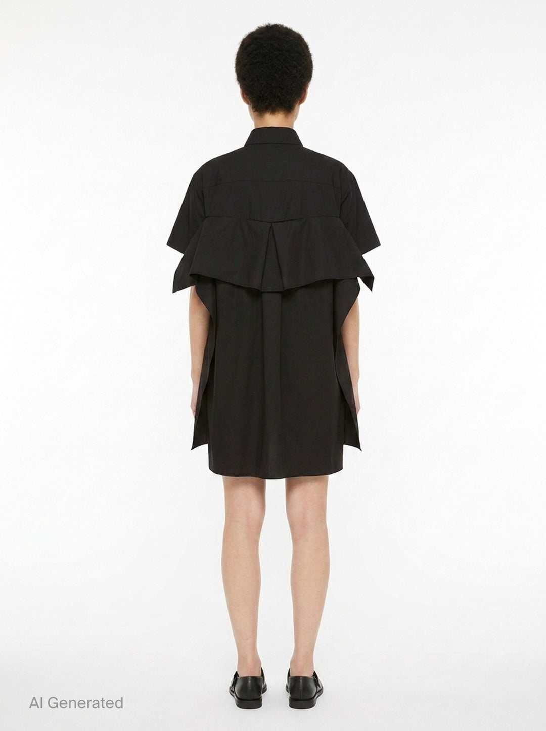 Poplin Bow Shirt Dress | sacai | Club21 - back