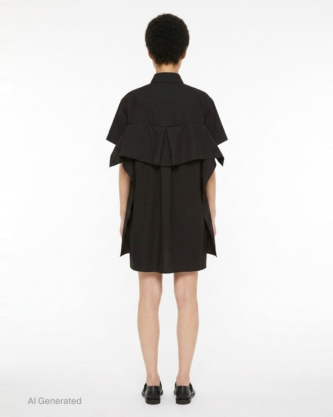 Poplin Bow Shirt Dress | sacai | Club21 - back