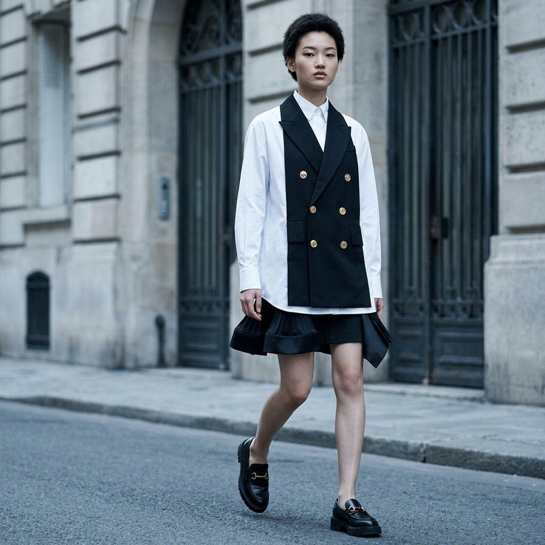 Poplin x Suiting Shirt | sacai | Club21 - lifestyle
