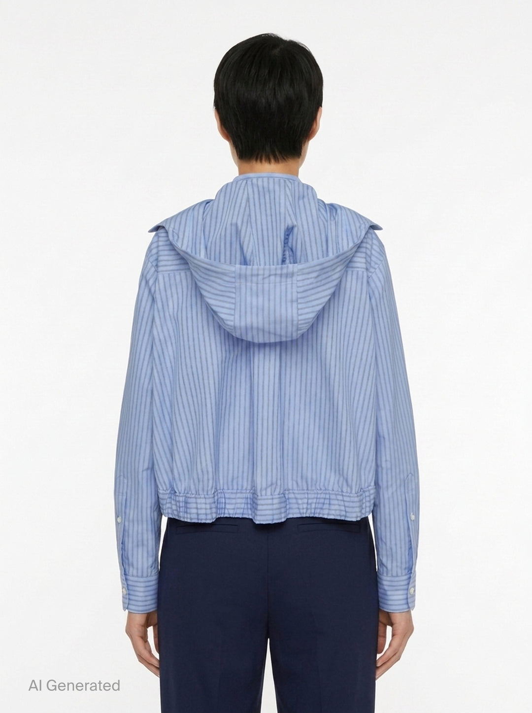 Poplin Zip-Up Jacket | sacai | Club21 - back