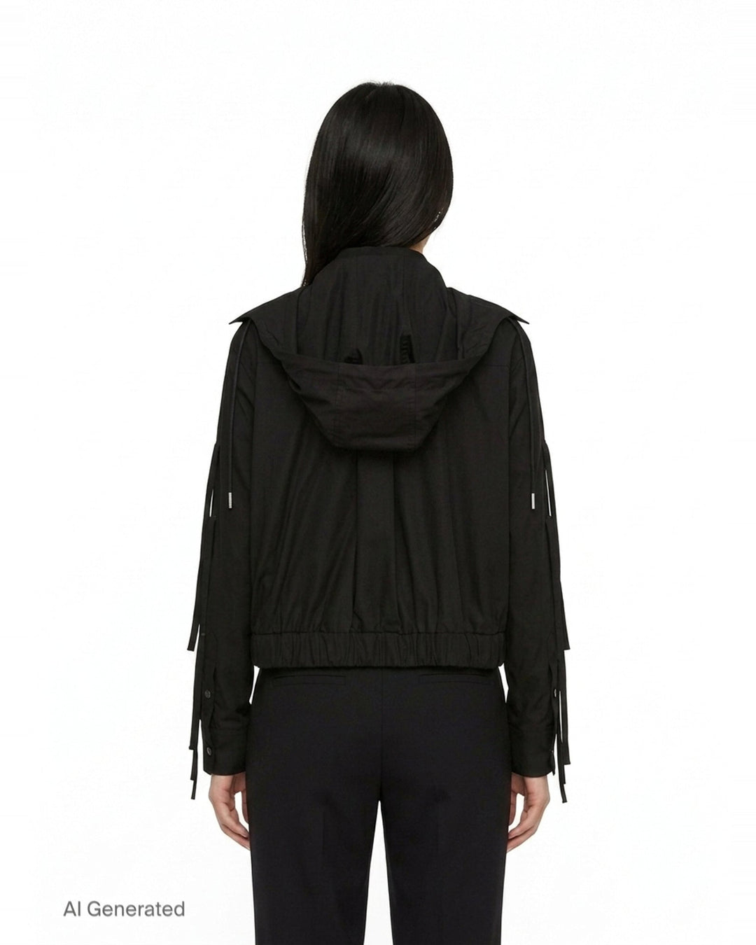 Poplin Zip-Up Jacket | sacai | Club21 - back