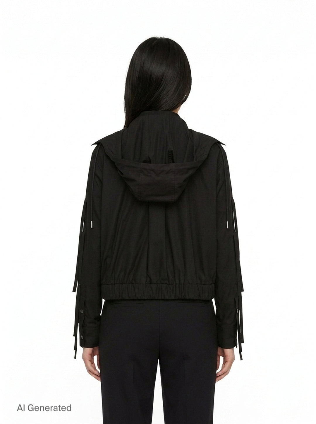 Poplin Zip-Up Jacket | sacai | Club21 - back