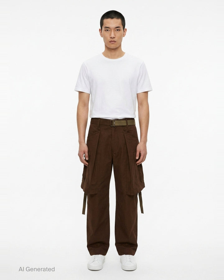 Rip Stop Cargo Pants | sacai | Club21 - front