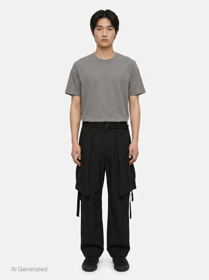 Suiting Cargo Pants | sacai | Club21 - front