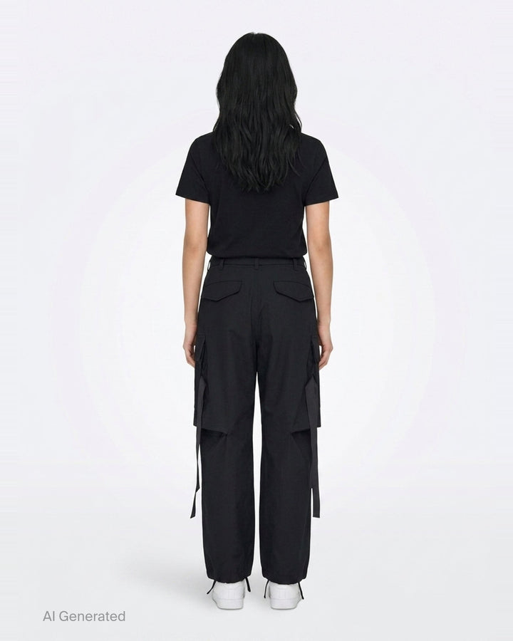 Suiting Cargo Pants | sacai | Club21 - back