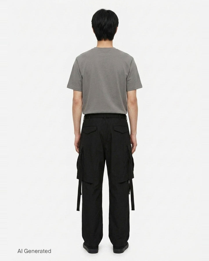 Suiting Cargo Pants | sacai | Club21 - back