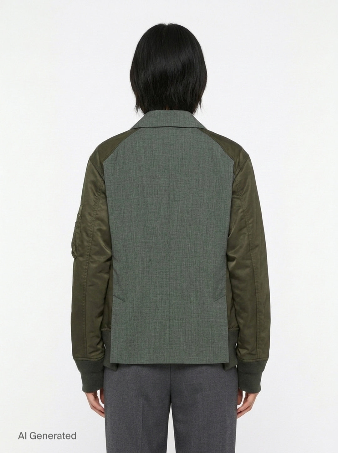 Suiting x Nylon Twill Jacket | sacai | Club21 - back