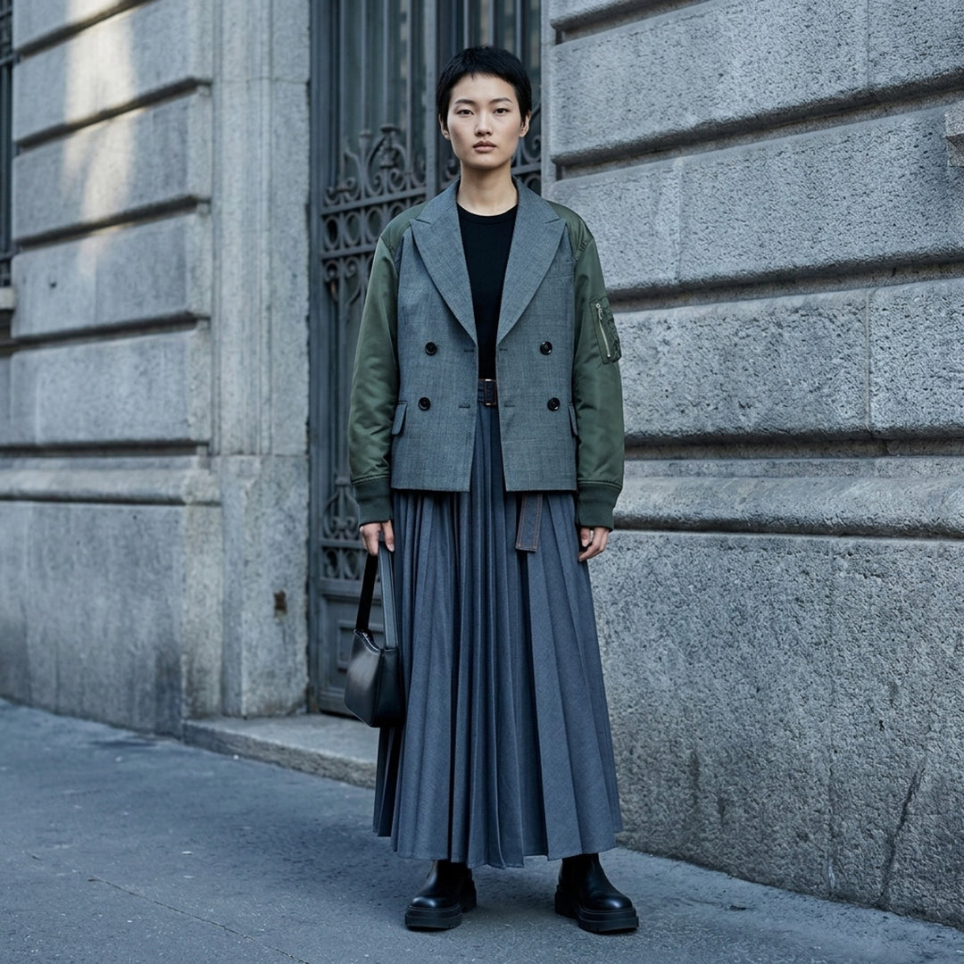 Suiting x Nylon Twill Jacket | sacai | Club21 - lifestyle
