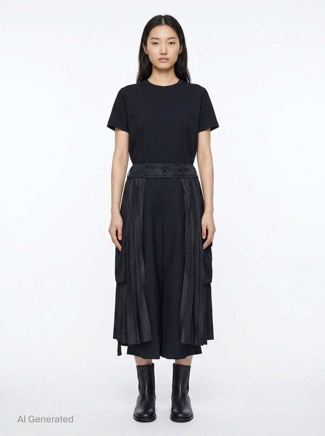 Suiting x Nylon Twill Pants | sacai | Club21 - front