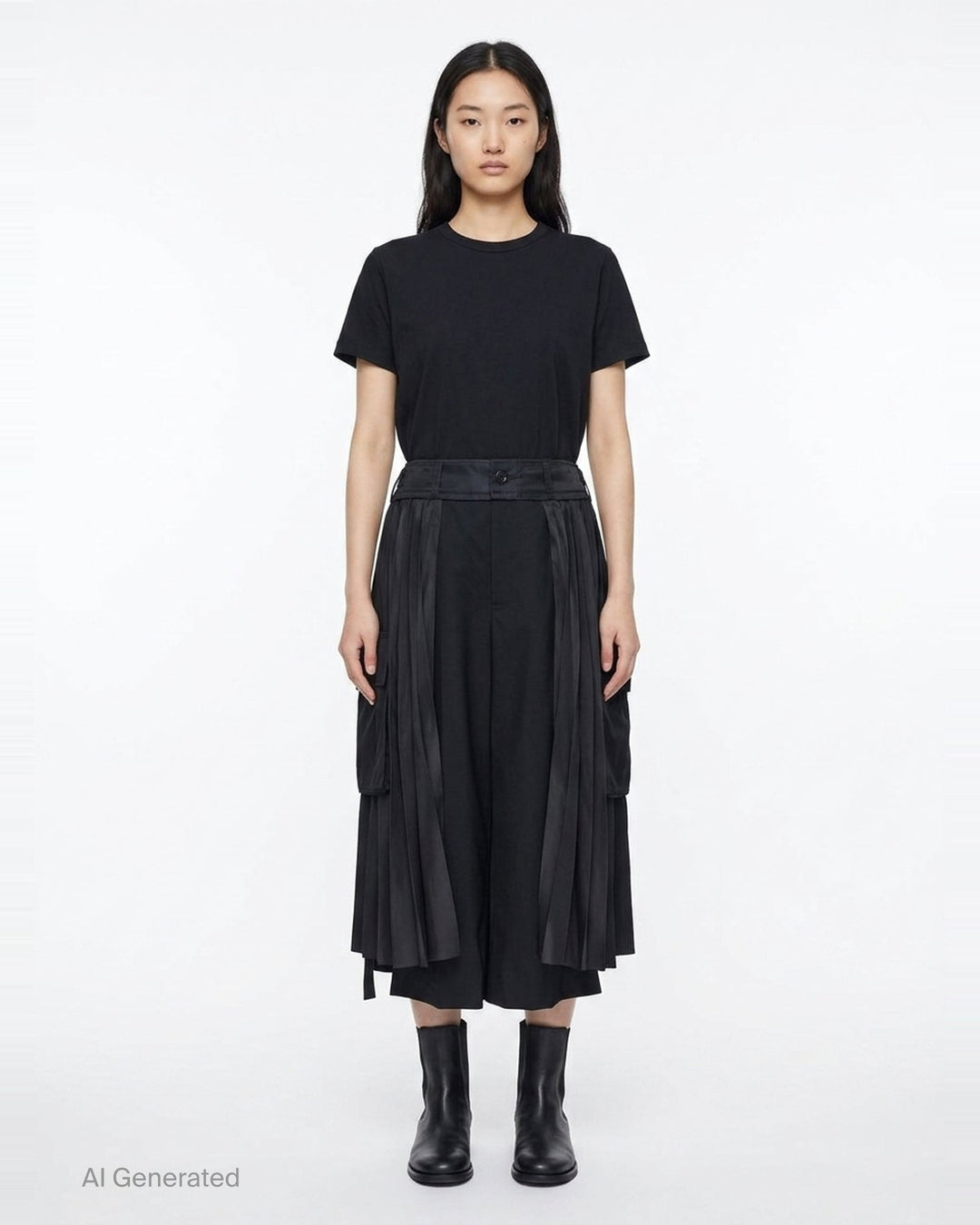 Suiting x Nylon Twill Pants | sacai | Club21 - front