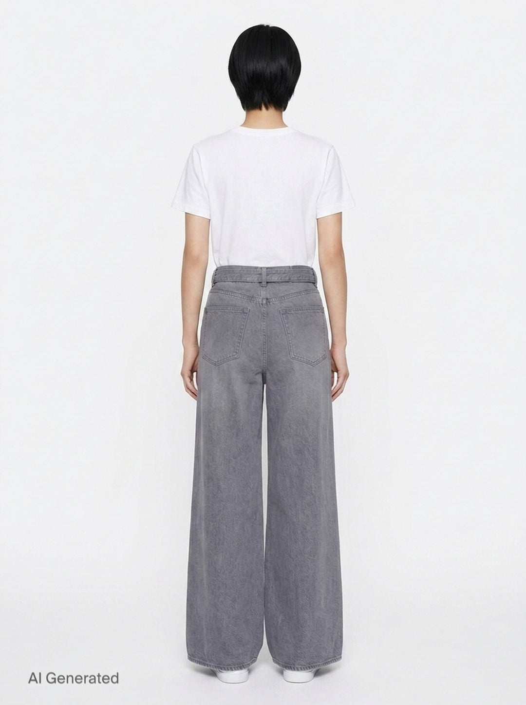 Wide Leg Denim Pants | sacai | Club21 - back