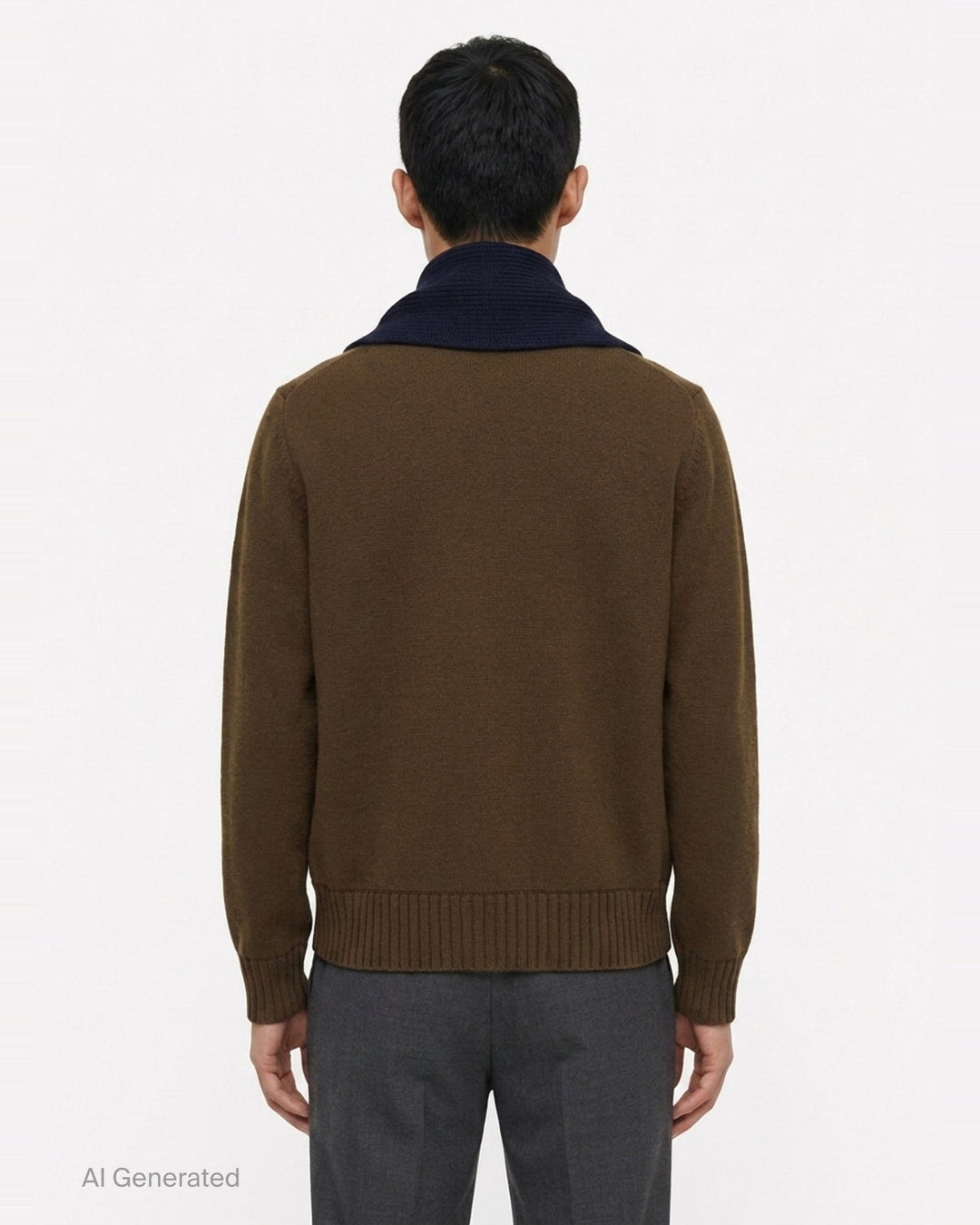 Wool Knit Cardigan | sacai | Club21 - back