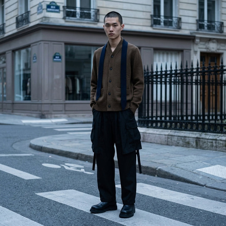 Wool Knit Cardigan | sacai | Club21 - lifestyle
