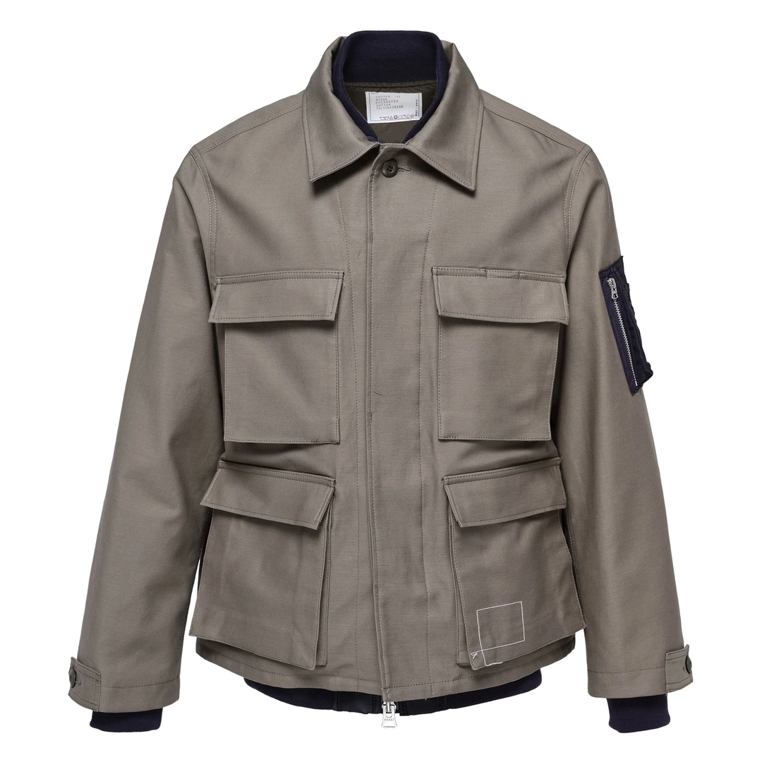 WTAPS Cotton Back Satin Jacket Men