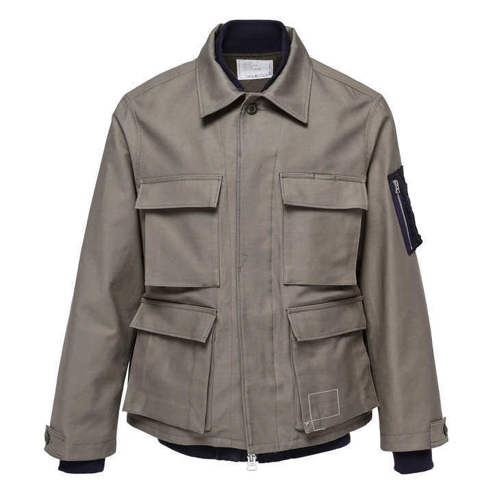 WTAPS Cotton Back Satin Jacket Men