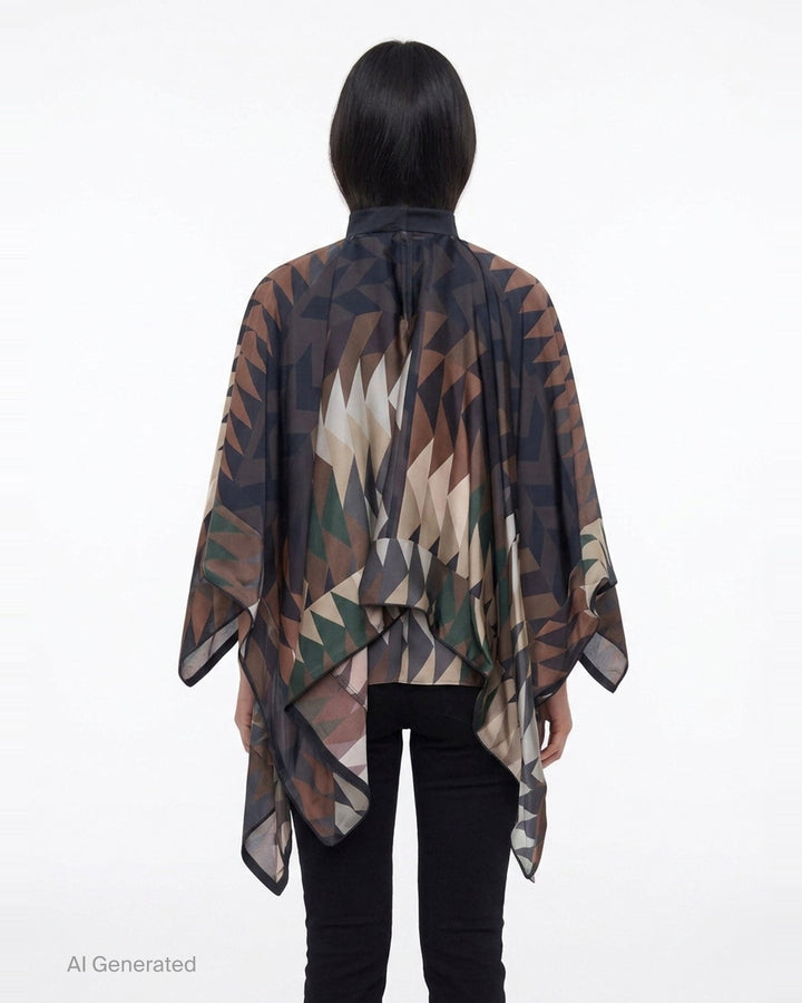 x A.P.C. Geometric Print Pullover | sacai | Club21 - back