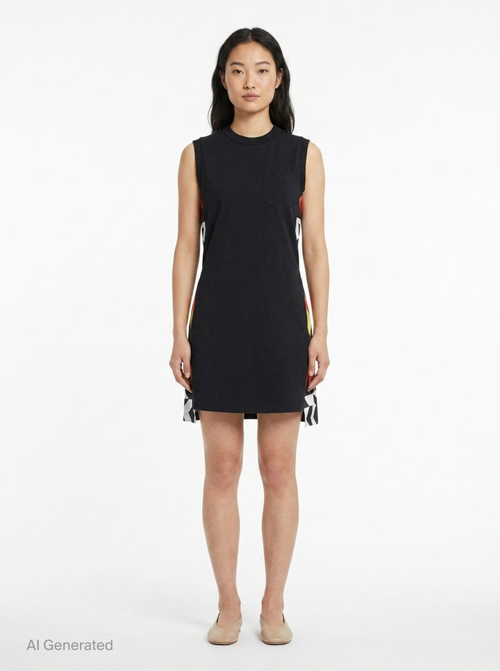 x A.P.C. Quilts Dress | sacai | Club21 - front