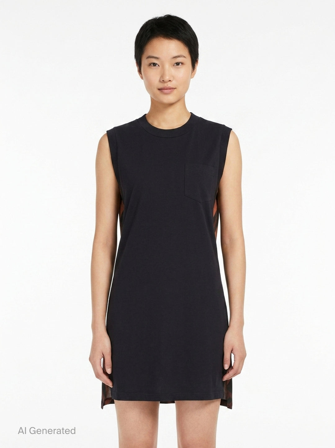 x A.P.C. Quilts Dress | sacai | Club21 - front