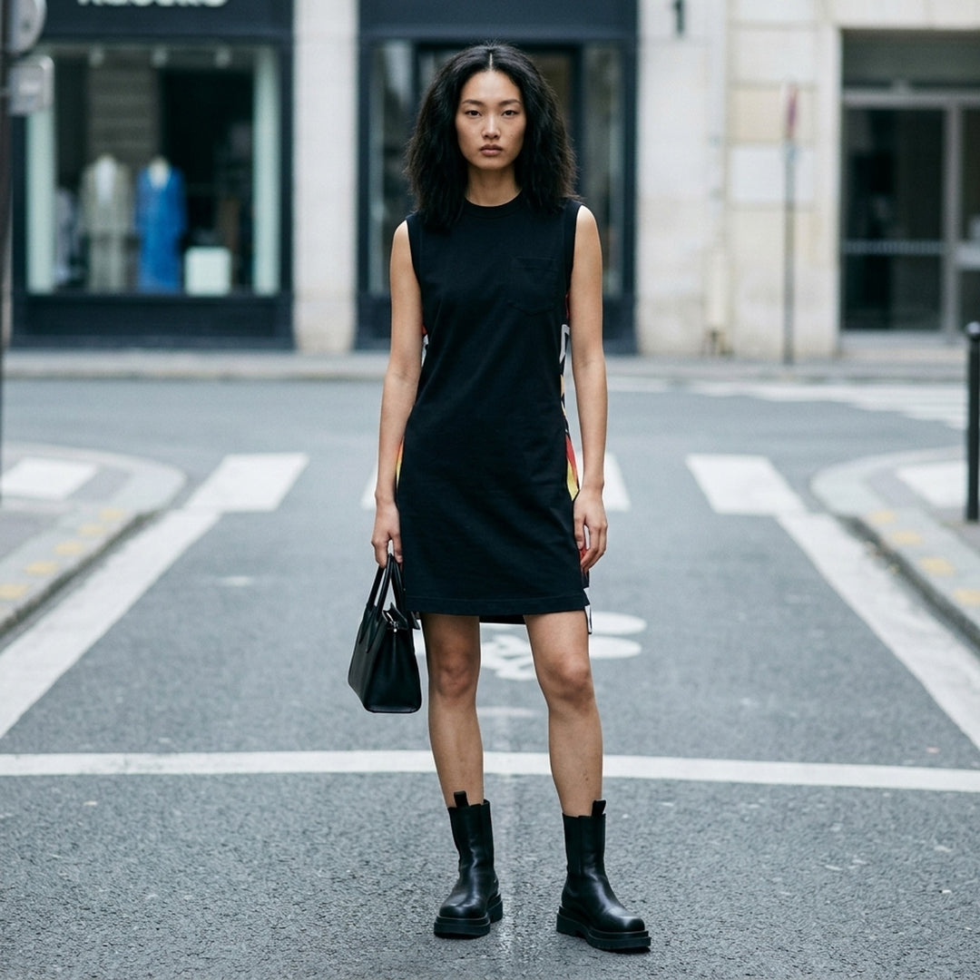 x A.P.C. Quilts Dress | sacai | Club21 - lifestyle