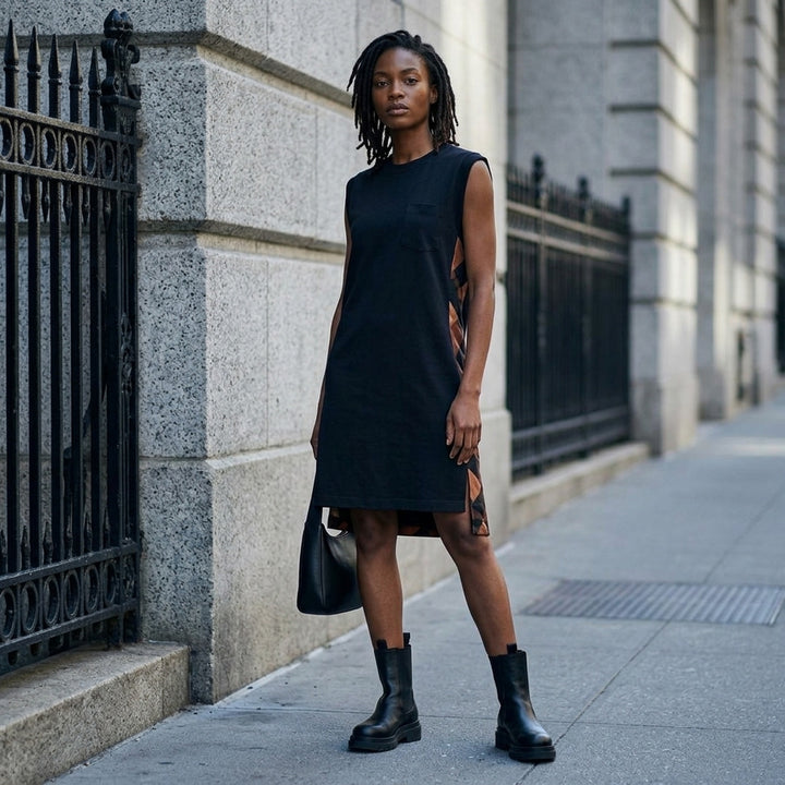 x A.P.C. Quilts Dress | sacai | Club21 - lifestyle
