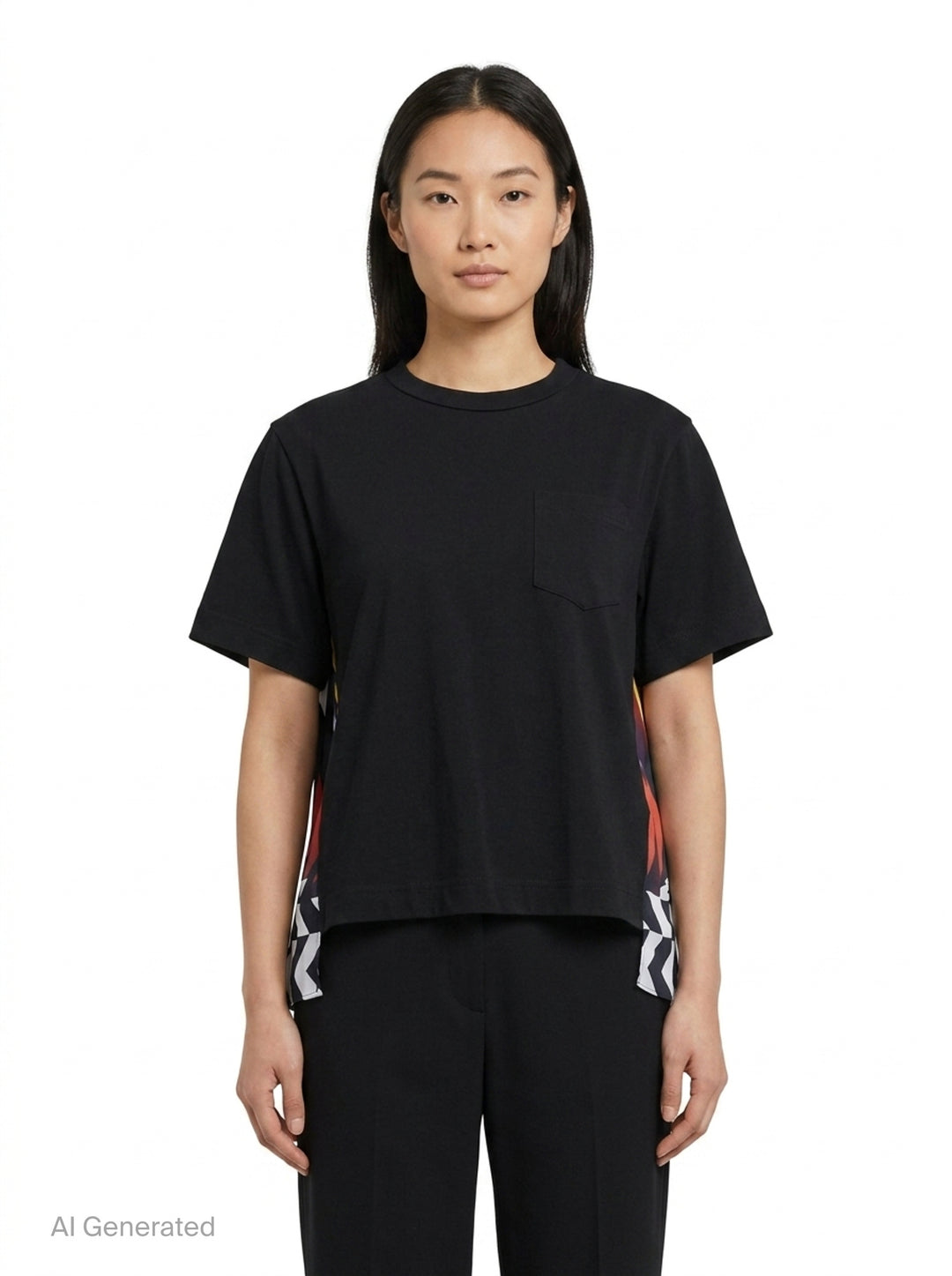 x A.P.C. Quilts T-Shirt | sacai | Club21 - front