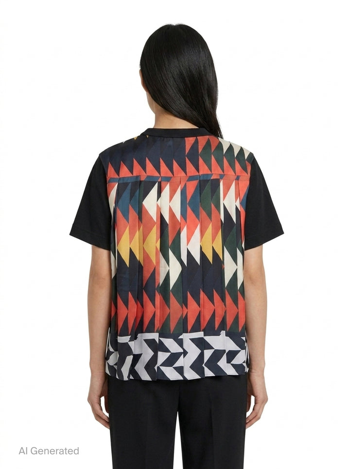 x A.P.C. Quilts T-Shirt | sacai | Club21 - back