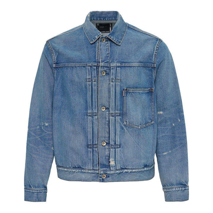 Club21 - sacai - Beyondexx Denim Jacket - BLOUSON - Blue