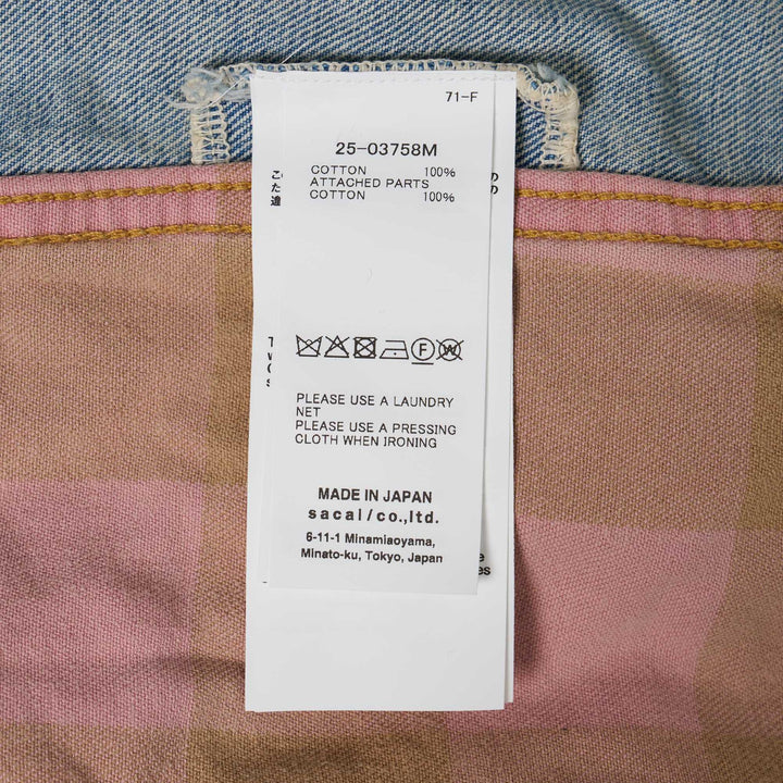 Club21 - sacai - Beyondexx Denim Jacket - BLOUSON - Blue