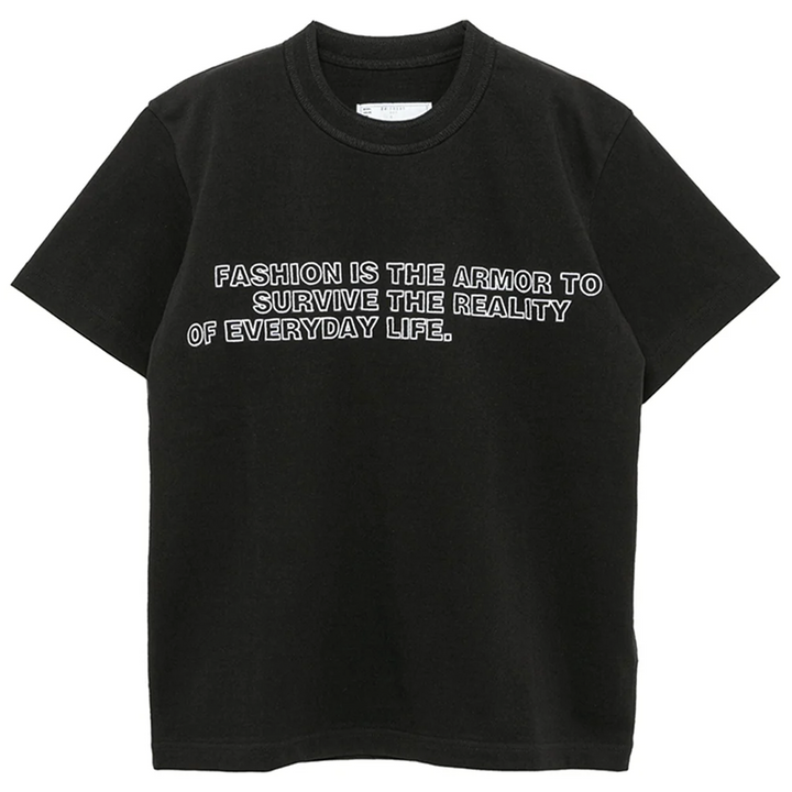 Bill Cunningham Graphic Embroidery T-Shirt