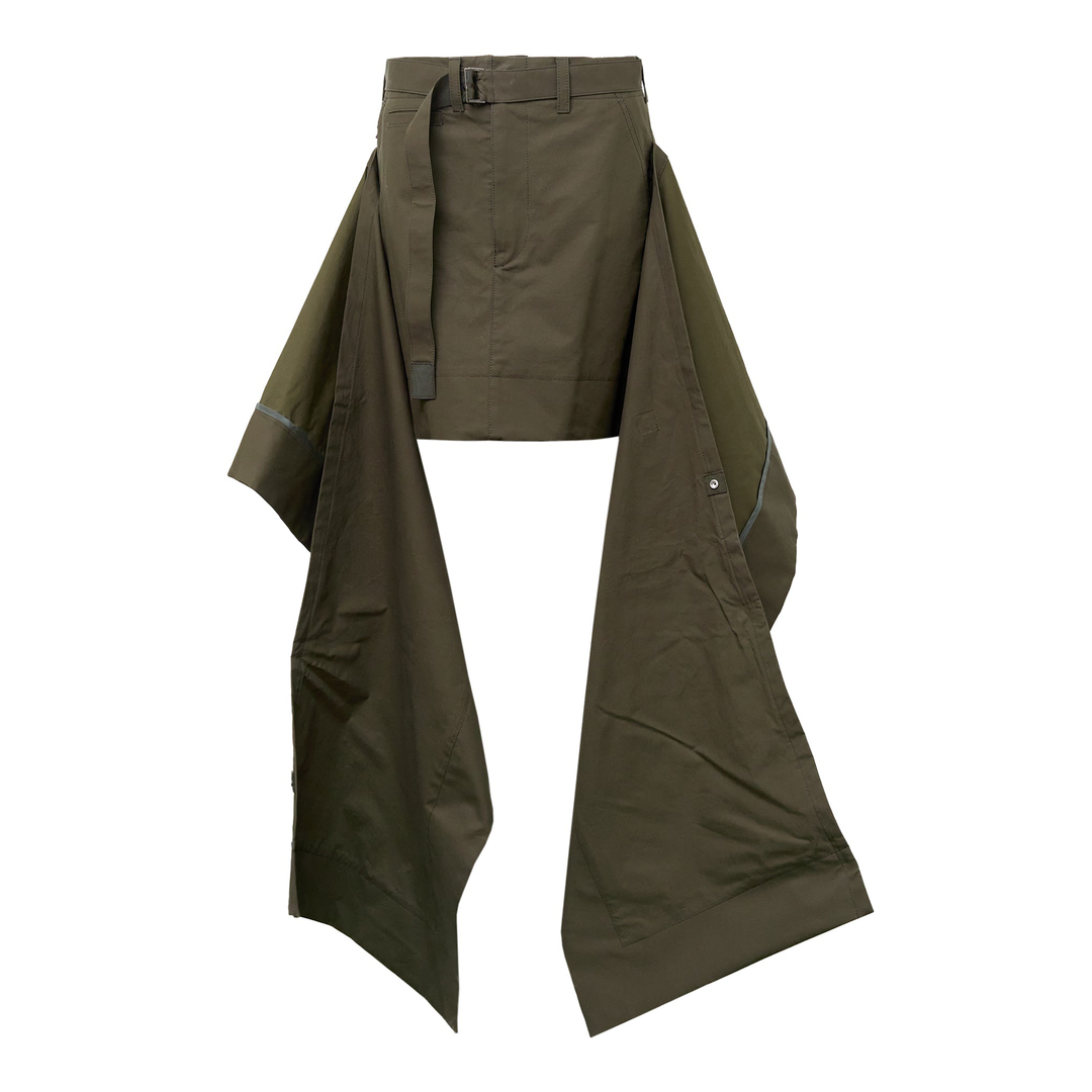 Cotton Gabardine Skirt