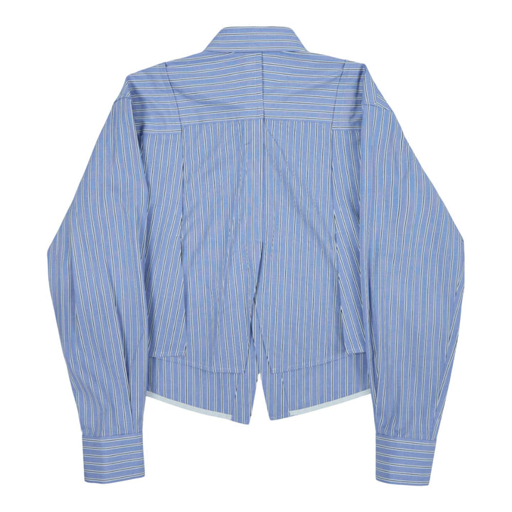 Club21 - sacai - Cotton Poplin Shirt - BLOUSES - Light Blue