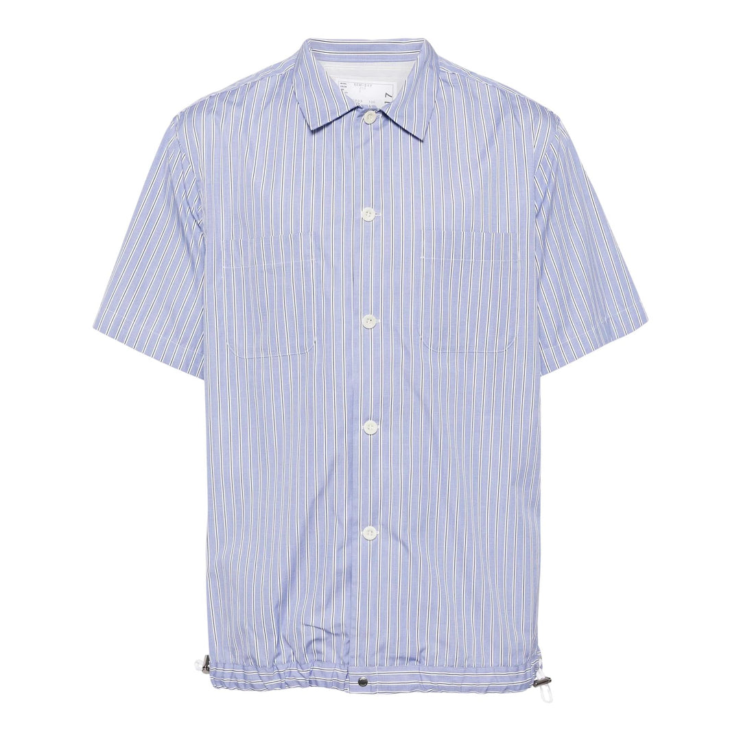Club21 - sacai - Cotton Poplin Shirt - SHIRTS - Blue