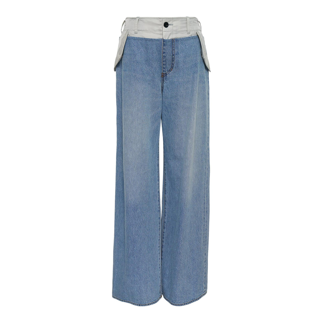 Club21 - sacai - Denim Pants - JEANS - Light Blue