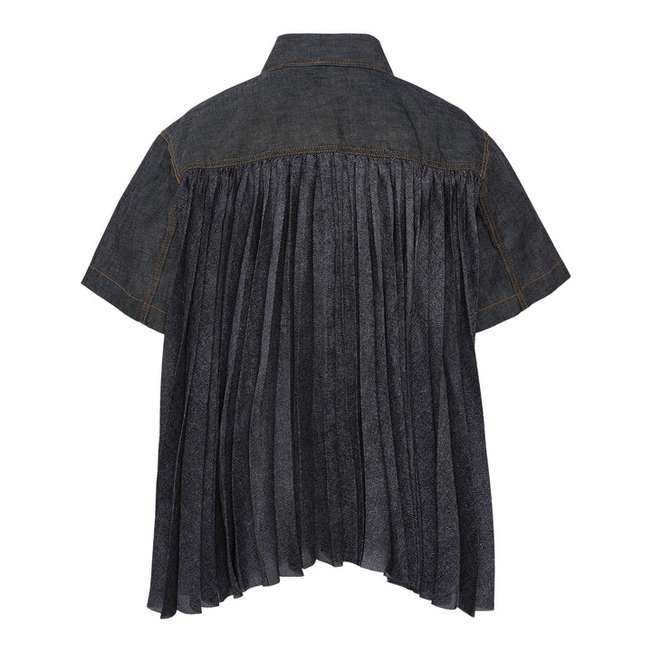 Club21 - sacai - Denim Shirt - BLOUSES - Indigo