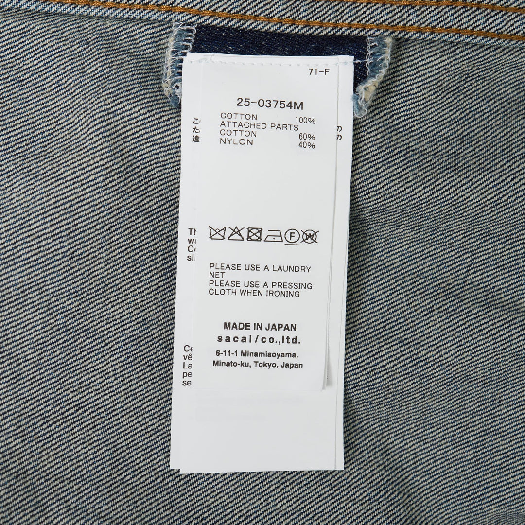 Club21 - sacai - Denim Shirt - SHIRTS - Blue