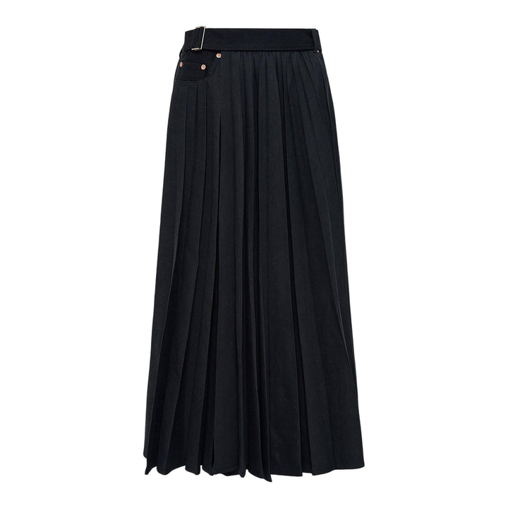 Club21 - sacai - Denim Skirt - SKIRTS - Black