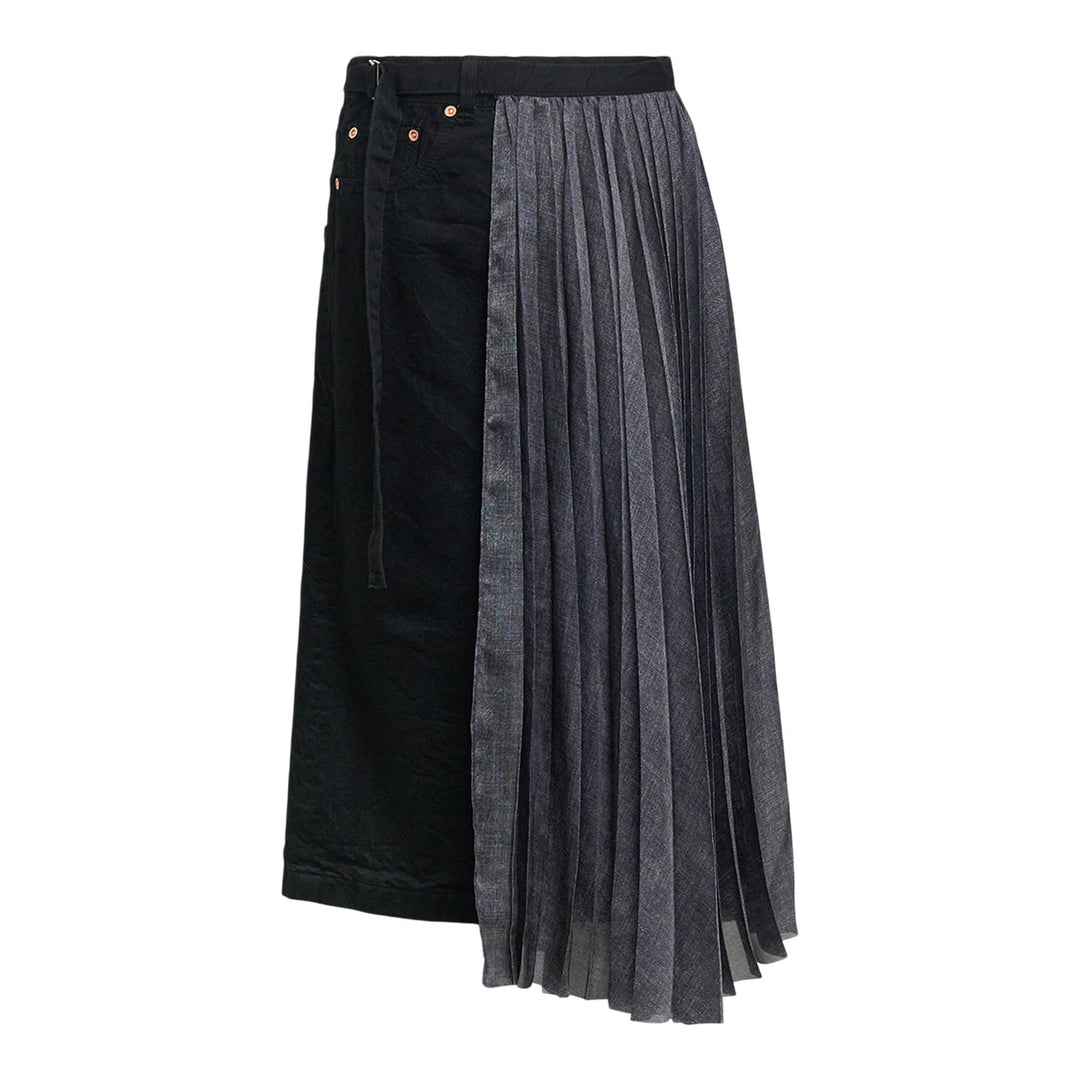 Club21 - sacai - Denim Skirt - SKIRTS - Black