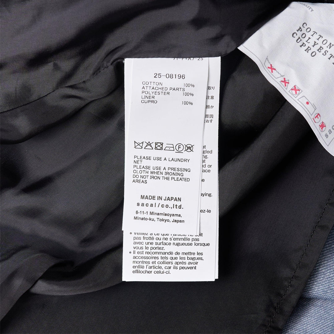 Club21 - sacai - Denim Skirt - SKIRTS - Black