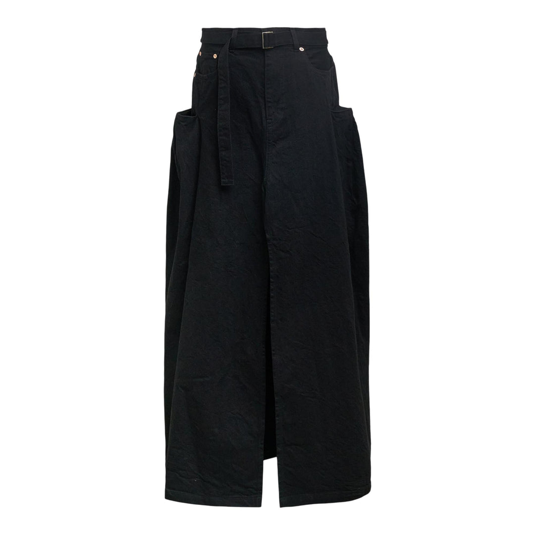 Club21 - sacai - Denim Skirt - SKIRTS - Black