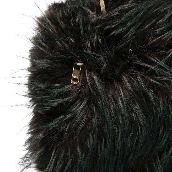 Club21 - sacai - Faux Fur Muff - NOVELTY - Green