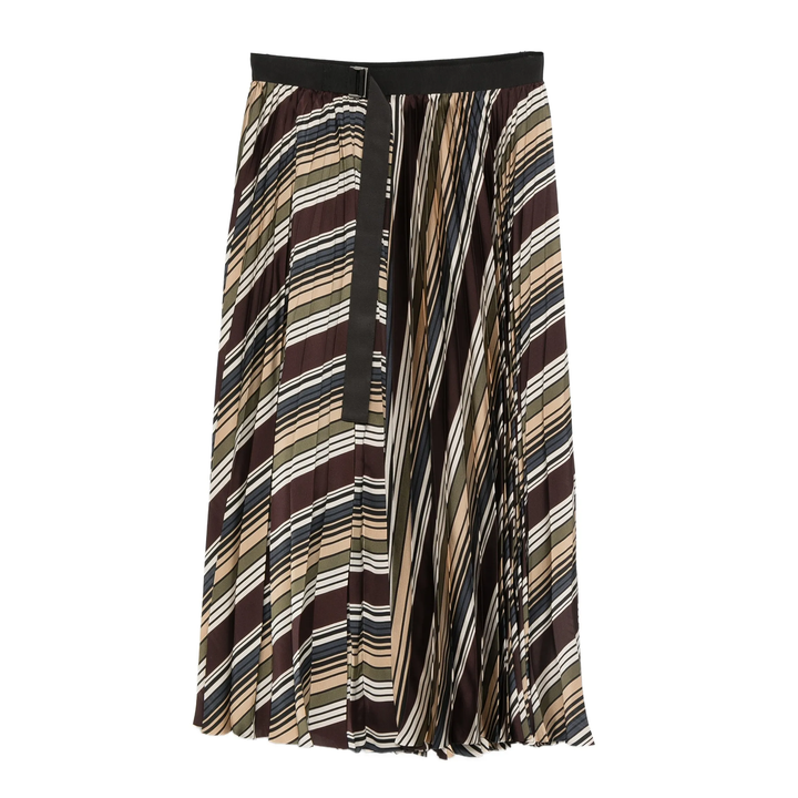 Horizontal Stripe Skirt