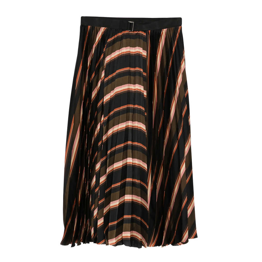 Horizontal Stripe Skirt