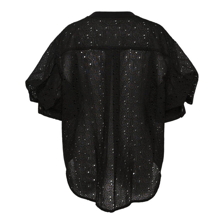 Club21 - sacai - Kichu Sacai Embroidery T-Shirt - TEES - Black