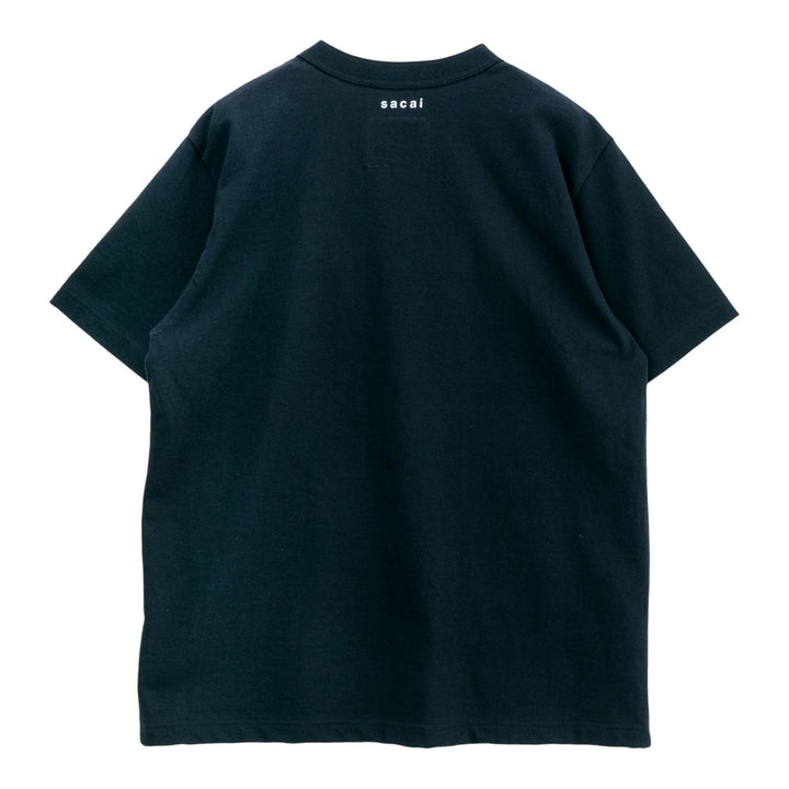 Club21 - sacai - Kichu Tee - TEES - Navy